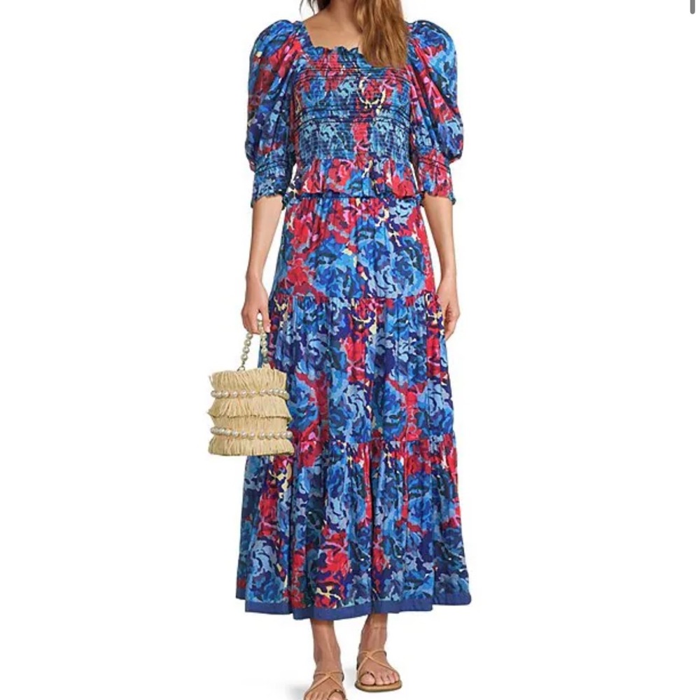 Ro’s Garden two piece set. NWOT. Top is a L and skirt an XL.